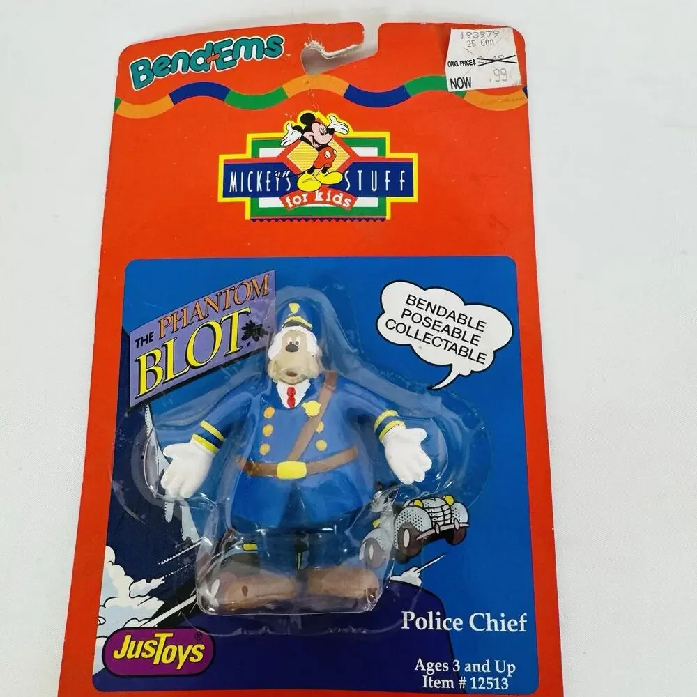 Disney Bend-Ems‎ The Phantom Blot Police Chief from JusToys B